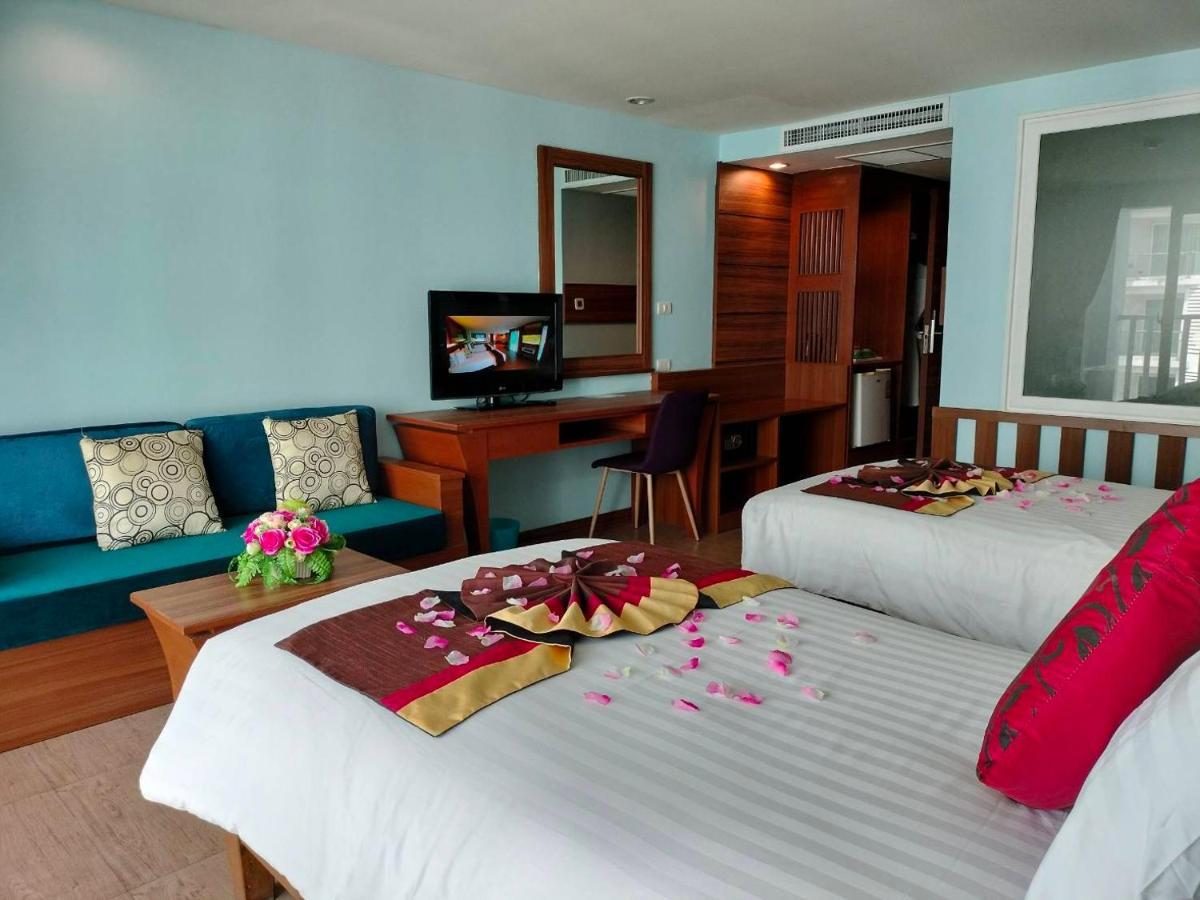 Saisawan Beach Resort Na Chom Thian Bagian luar foto