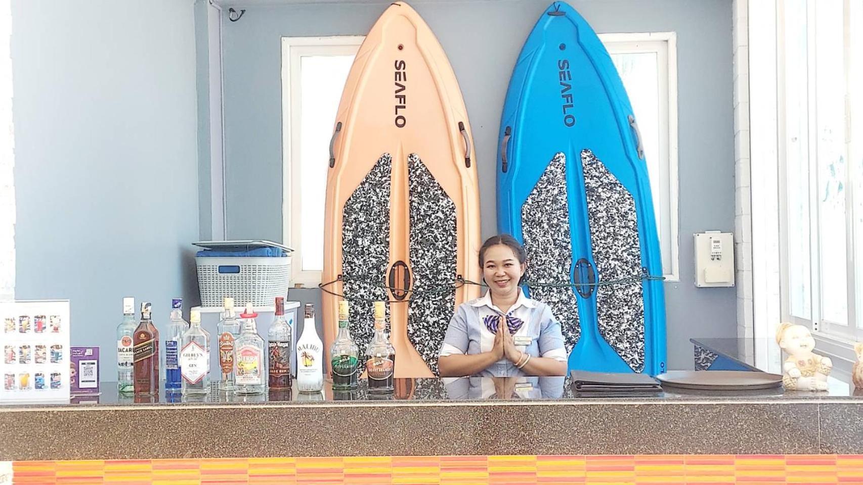 Saisawan Beach Resort Na Chom Thian Bagian luar foto