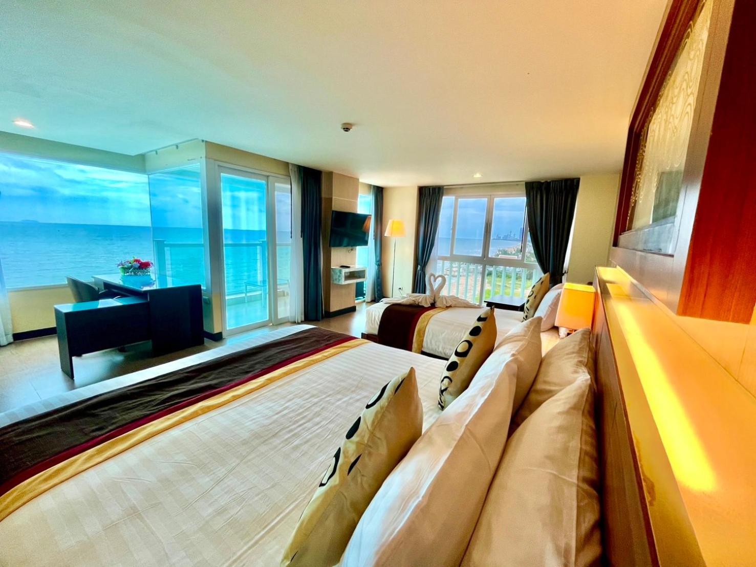 Saisawan Beach Resort Na Chom Thian Bagian luar foto