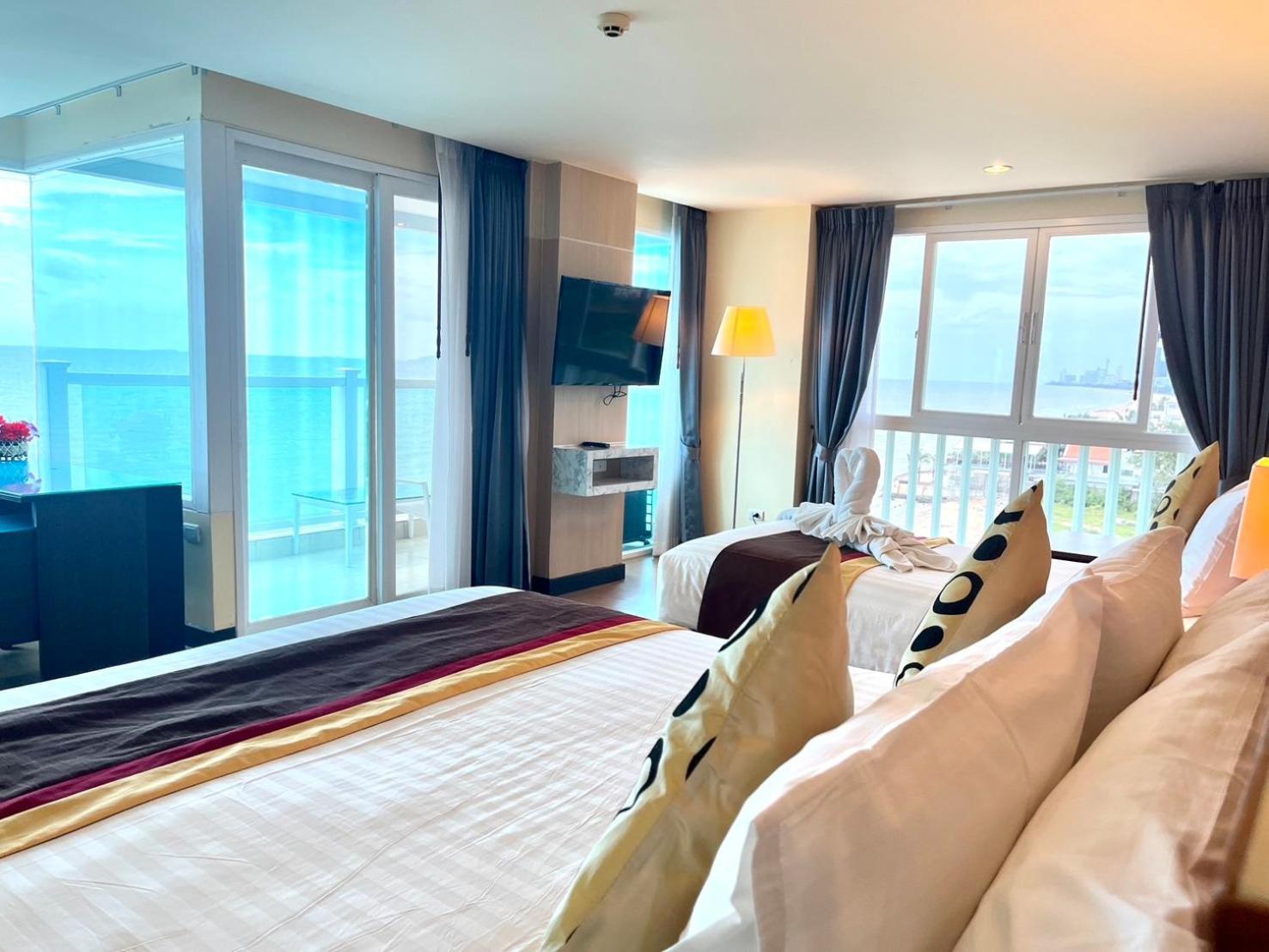 Saisawan Beach Resort Na Chom Thian Bagian luar foto